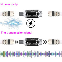 隔离器电视音频隔离变压器嗡嗡声电视噪音消除器室内电视天线