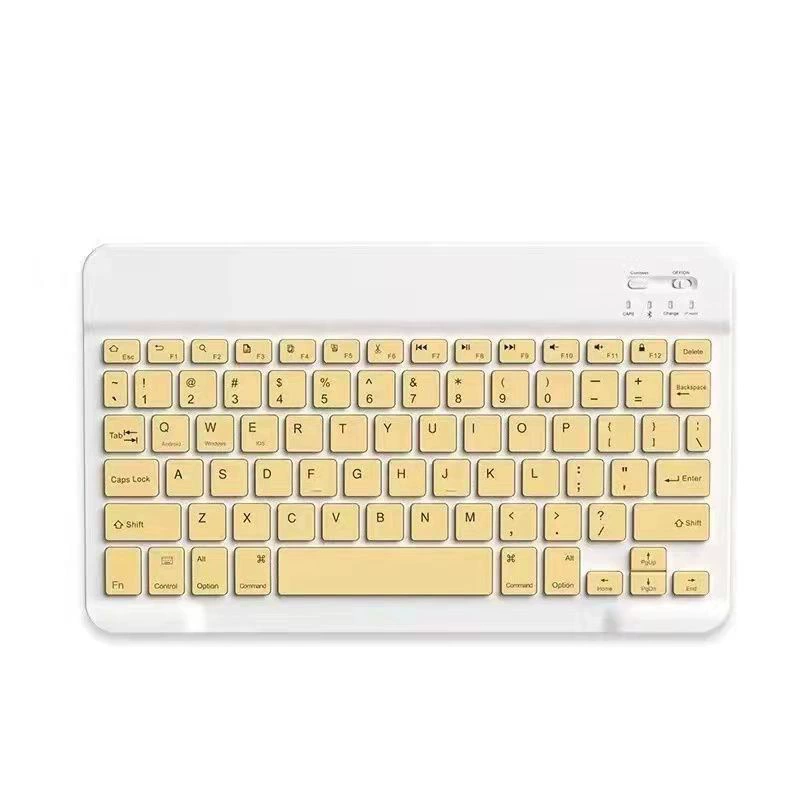 Silent Bluetooth Keyboard and Mouse Set, ultra-thin wireless, mobile & tablet compatible, rechargeable