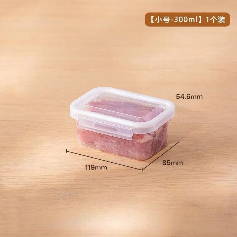 Caja de almacenamiento de refrigerador FCM Caja de preservación de carne congelada Caja de preparación de verduras de una semana Caja especial de congelación de grado alimenticio Informe