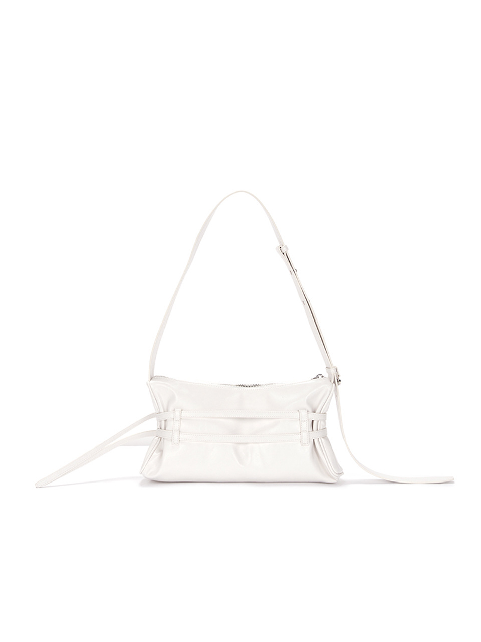 288g Weight Zipper Closure Type Single Shoulder Strap Strap Type Underarm Bag Bags Type Daily Occasion PU Material Women's Backpack Backpack Letter Pattern All Seasons Season Women's Gender Basic Style Square Shape Women's PU Letter Basic Square Zipper Underarm Bag 4