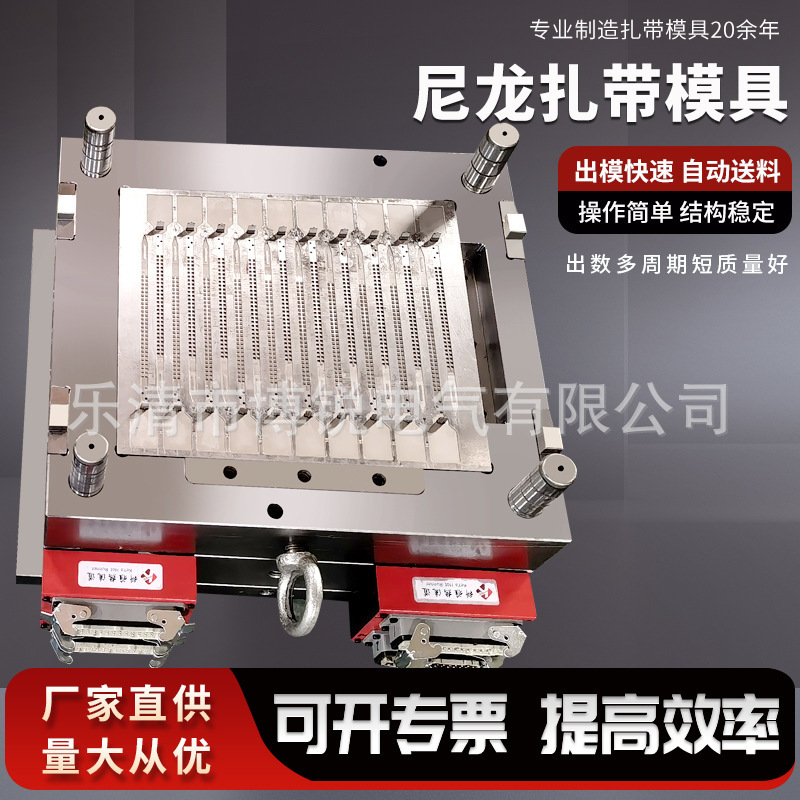 厂家尼龙扎带模具模具制造中心供应3X100 108尼龙扎带模具 规格全