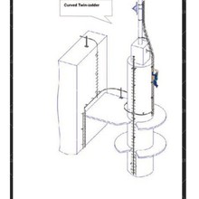 垂直生命线组件8mm防坠落设备缓冲器绳套高空作业爬梯生命线长度