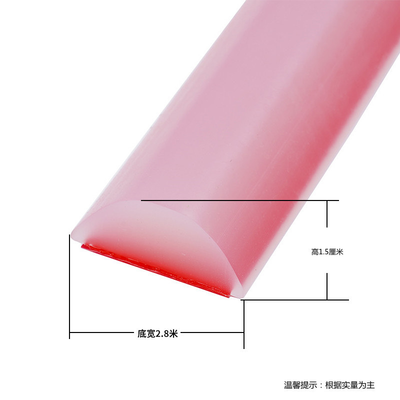 Tira de retención de agua flexible ducha húmeda y seca separación cocina encimera baño umbral tira impermeable