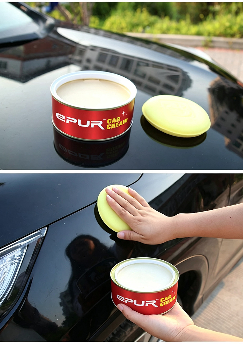 Car wax, solid wax, specifically for black cars, for cleaning, polishing, and maintaining shine, waterproof, high-temperature resistant, and provides long-lasting gloss