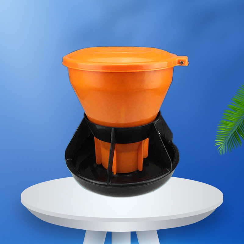 instrumento veterinario lechón tanque de alimentación de plástico tanque de leche en polvo equipo de cría de cerdos lechón