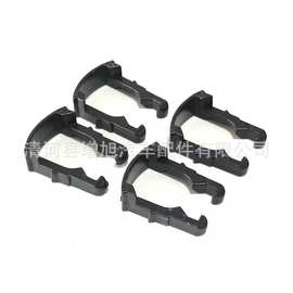 汽车通用黑色管接头U型卡子汽油 滤芯油管卡扣卡子配件