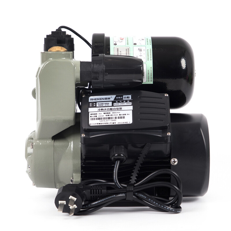 Bomba de agua de pozo japonés bomba de refuerzo automática 220V tubería de agua del grifo doméstica bomba autocebante calentador de agua solar presurizado