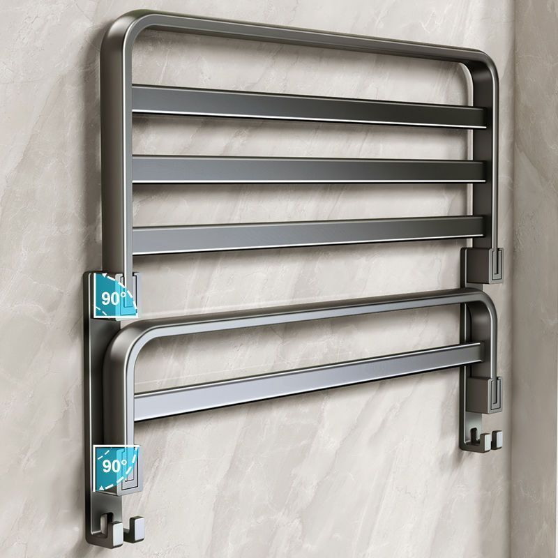 パンチフリートイレタオルラック折りたたみ式バスルーム収納ラックトイレバスルームアクセサリーセットバスタオルラック|undefined