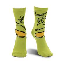 T 59220 Christmas Green Monster Socks �}�Q�m �W���羳