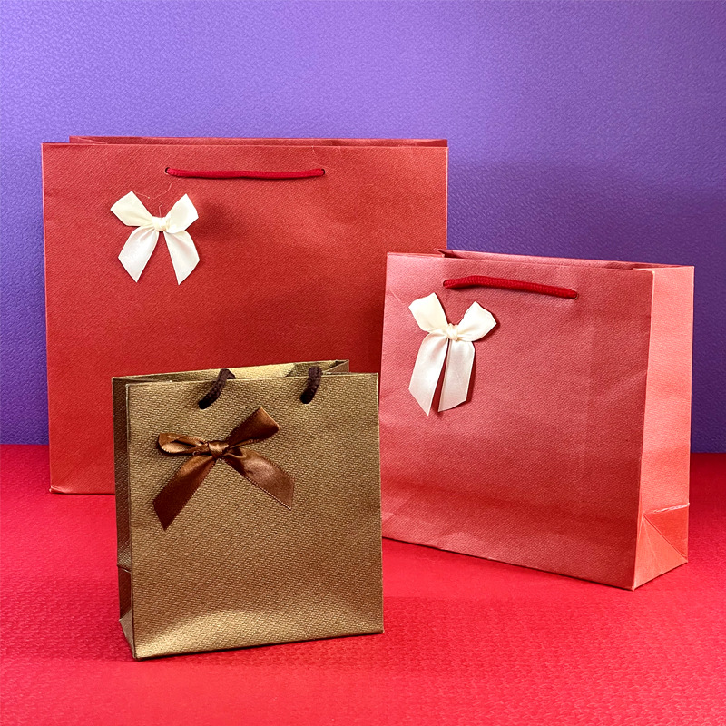 红色特种纸纸袋礼品袋手提袋小号袋子伴手礼手提礼物袋子