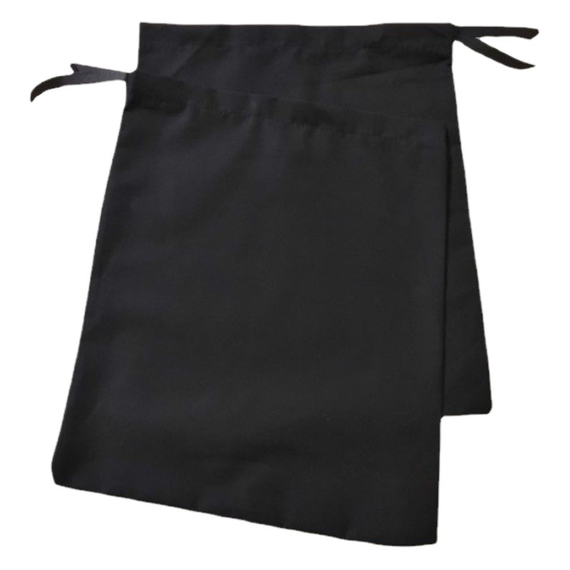 Bolsas pequeñas con cordón y correas planas para venta al por mayor, entrega rápida, bolsas de embalaje personalizadas a prueba de polvo.