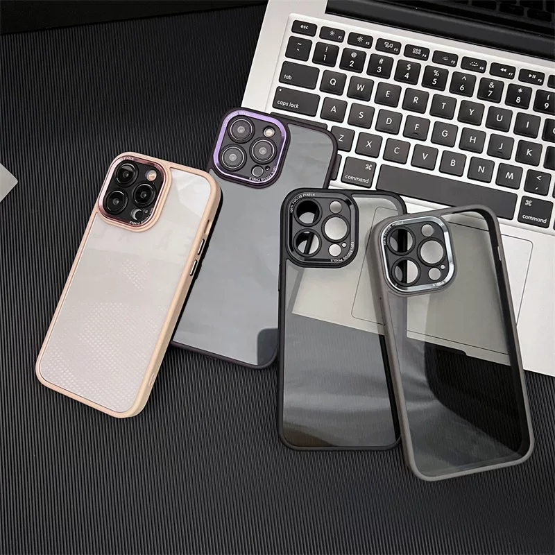 Металлический акриловый объектив совместимый чехол для телефона, iPhone 14, iphone, 14promax, 13promax
