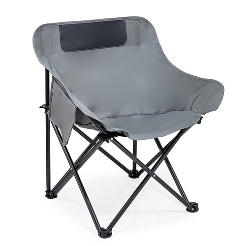 New outdoor camping folding chair wholesale portable self-driving picnic chair thickened oxford cloth moon chair