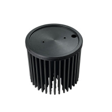 中山厂家直供￠72冷锻5mm方形散热器石墨烯灯具15W散热鳍片灯壳