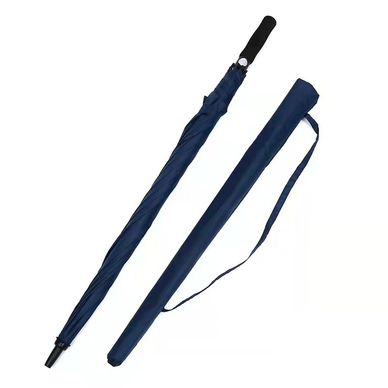 Зонт с логотипом на заказ рекламный Зонт Дождь двойного размера с печатью подарочный Зонт мужской оптом черный длинный зонт