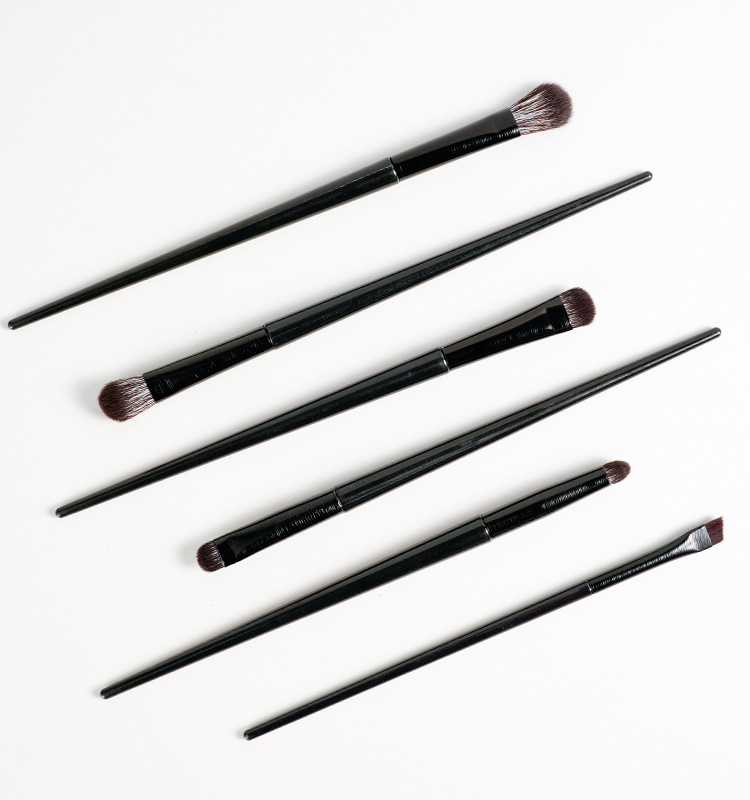 Cangzhou soft-bristled brushed eyeshadow brush 6-piece set, eye makeup, smudging, eyeliner, eye details, small makeup brush undefined