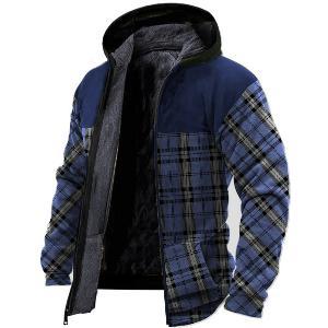 Chaqueta acolchada de algodón de invierno engrosada forrada con forro polar de invierno para hombres de invierno forro de doble capa de terciopelo grueso Abrigo acolchado de algodón cálido chaqueta acolchada de algodón