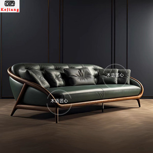 New Chinese Style Solid Wood Luohan Bed Zen Style North American Black Walnut Imperial Concubine Bed Simple Design Sofa Bed Furniture Bed