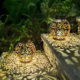 Cross-border solar lantern hanging lantern hollow lantern garden lamp garden lamp porch decorative lamp projection lamp