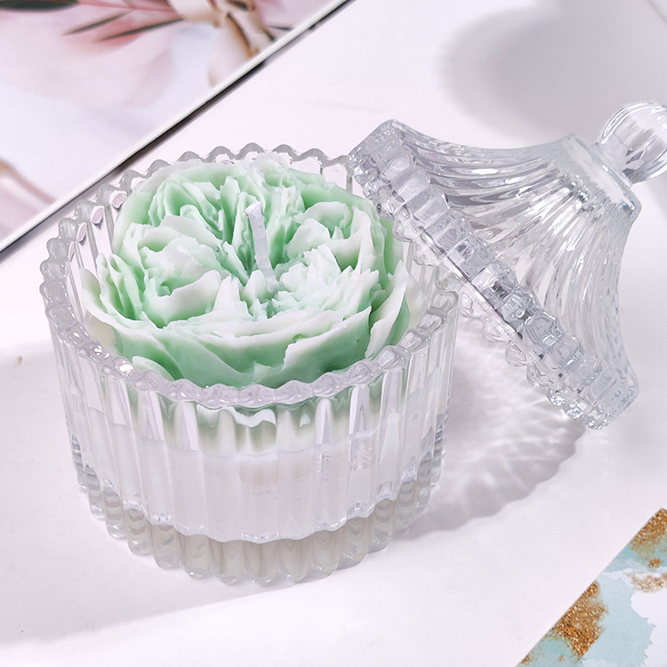 オースティンローズフラワーアロマセラピーキャンドルインスタイルフレグランスアロマセラピー誕生日結婚式バレンタインデーギフト|undefined