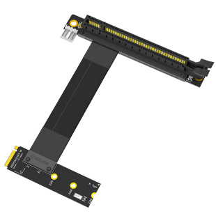 PCI-E 16X 90�� �@�����L�������D��M.2 NGFF Key M