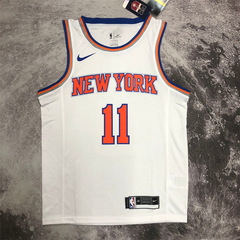 欧米の秋の新型NBAニックスの白い11号の布倫森林の本豪のユニフォームのバスケットボールの服の袖なしのベスト