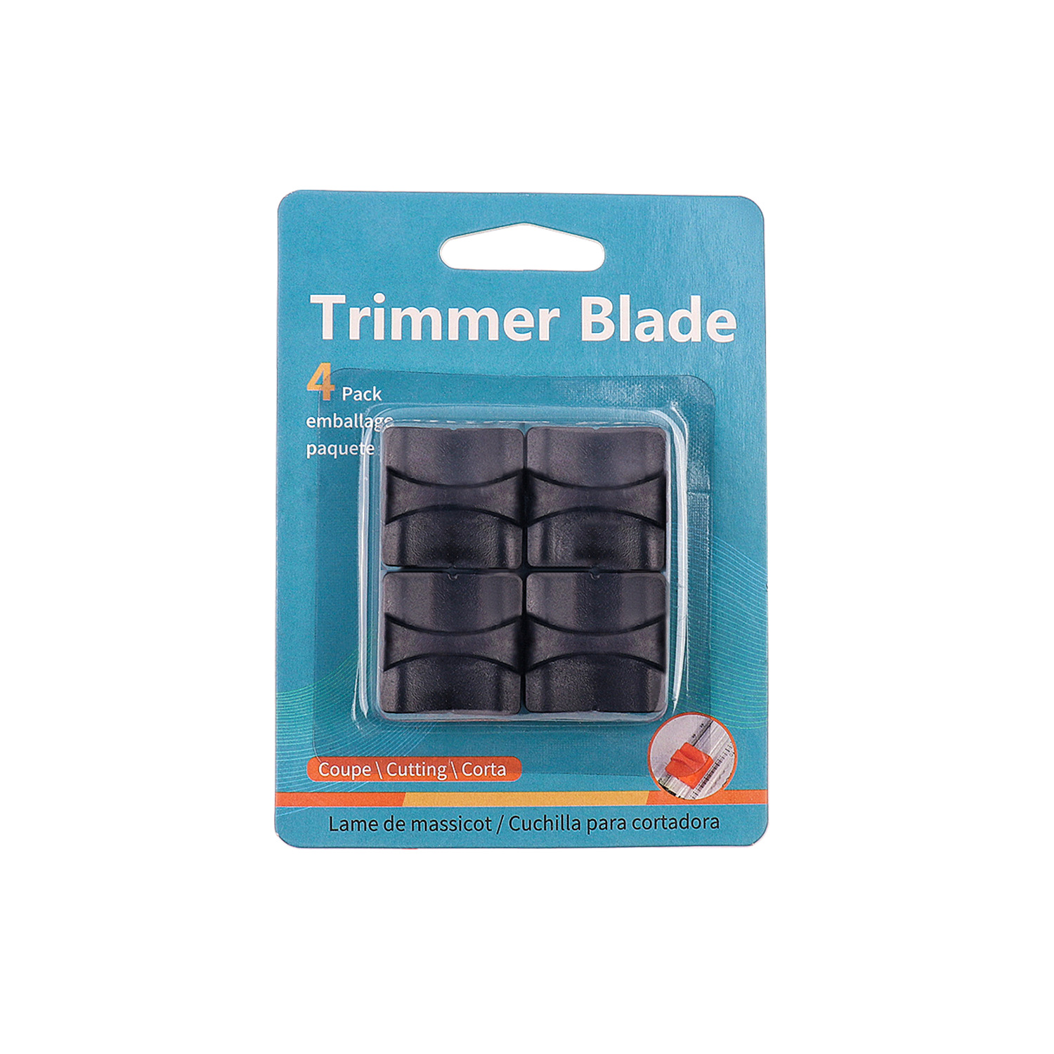 Cortador de papel de seguridad cuchilla de repuesto cortador de papel de corte invisible cabezal de corte cortador de papel de corte de dos vías conjunto de cabezales de corte