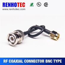 BNC���^�DSMA���^��̖���� ����RG174ͬ�S���L��500mm ���l����