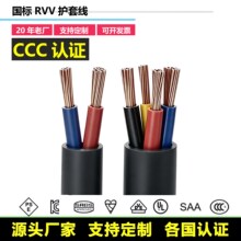 国标美规欧规认证纯铜三芯插头线插排巴西规电源线2芯带插头厂家