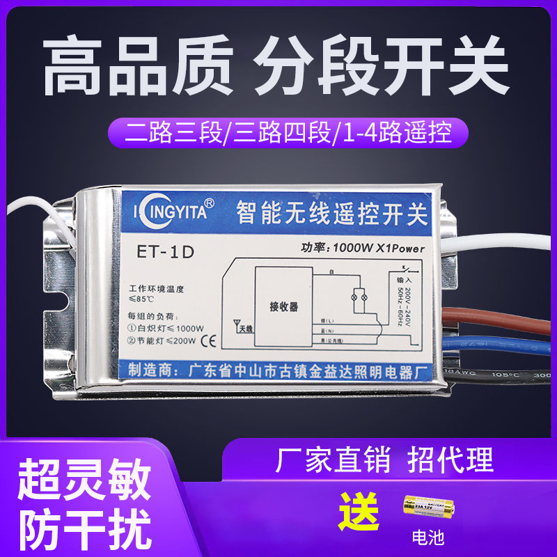 无线遥控LED数码分段控制器产品展示图