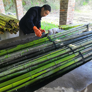 Bamboo Pole Vegetable Garden Rack Bamboo Rod 2 m Beans Cucumber Climbing Rack Bamboo Fence Rack Bamboo Bamboo Fence Rack Rack Rod Stick Rack