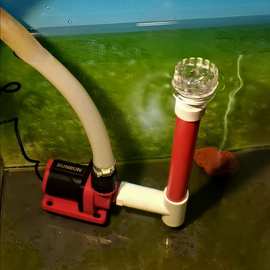 配件过滤器水泵吸头浮子器带鱼缸油膜旋转水族去面套装油膜鱼池除