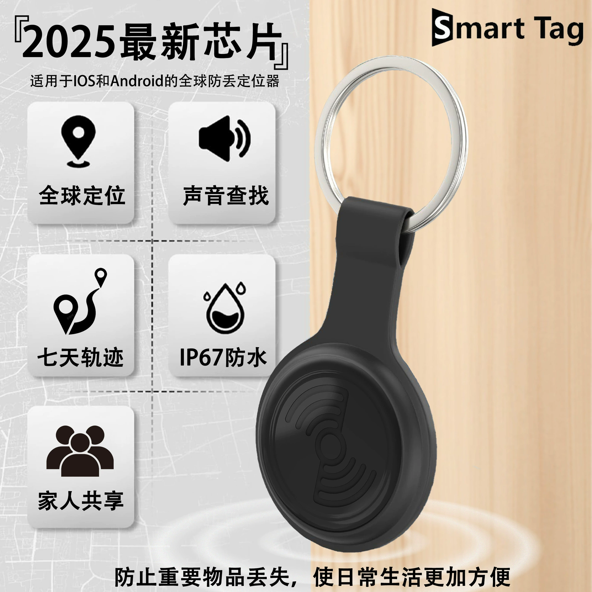 Android Hongmeng IOS универсальный трекер анти-потерян GPS-локатор для домашних животных airtag для пожилых детей