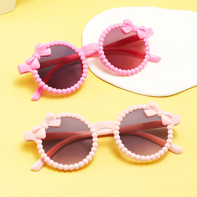 Gafas de sol para niñas de plástico, protección UV400, marco completo, para protección solar y viajes image 1