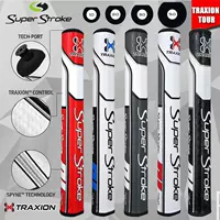 Super Stroke TRAXION Ручка для гольфа с круглым стержнем Нескользящая ультралегкая ручка для клюшки для гольфа из полиуретана