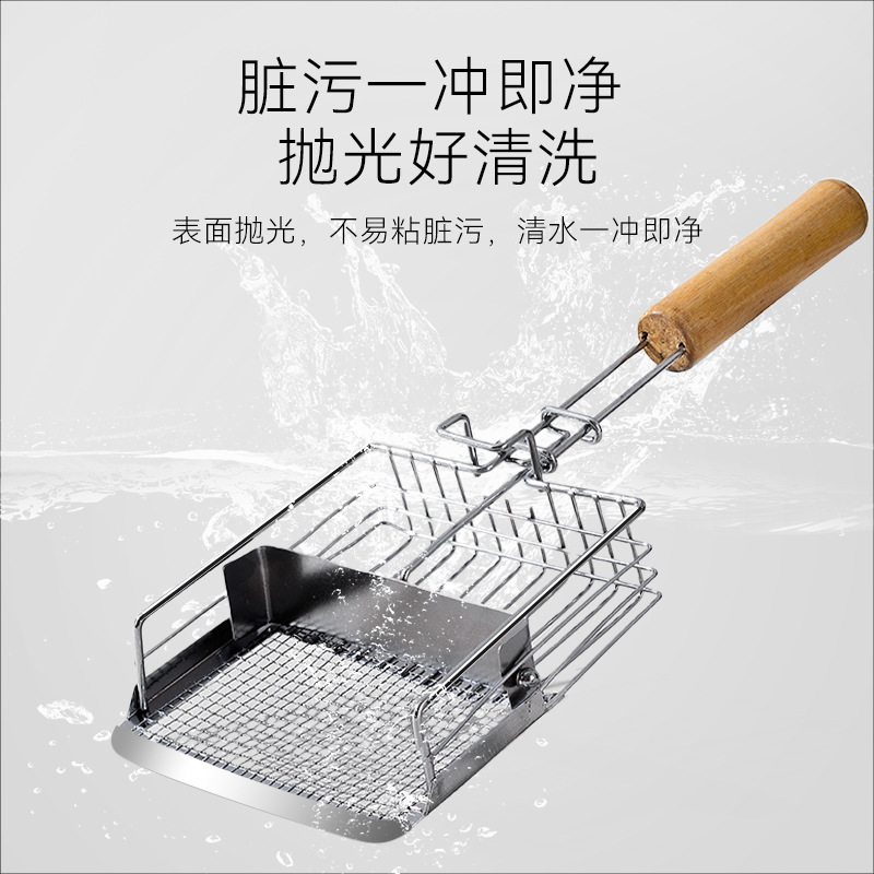 Inodoro para gatos de acero inoxidable pala de arena para gatos arena de tofu arena de bentonita arena para gatos poros finos pala de arena para gatos artículos de limpieza