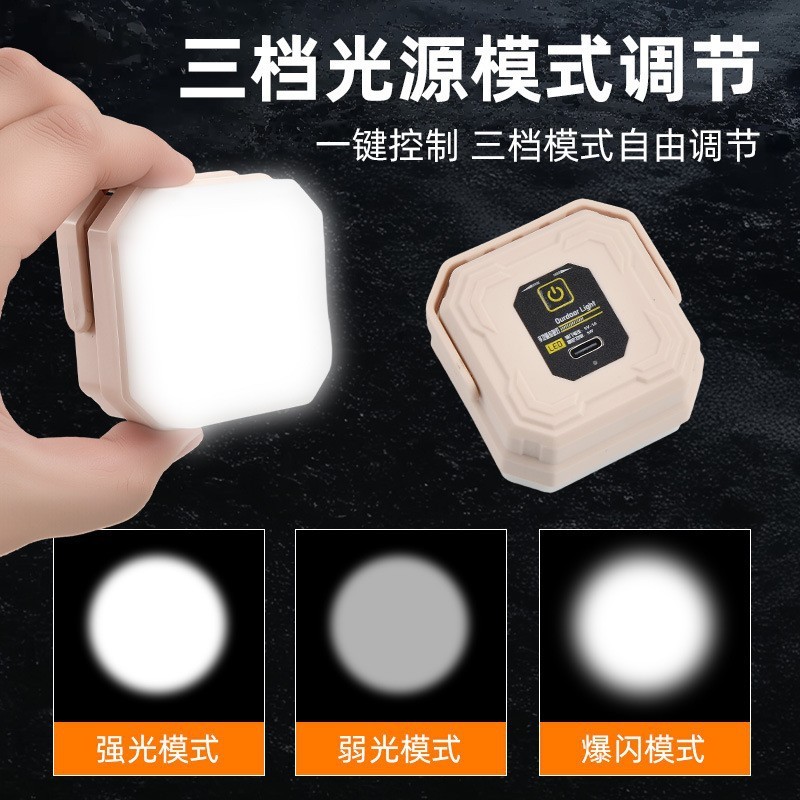 新款户外露营灯野营灯LED应急照明USB充电帐篷灯氛围灯手提式手电|undefined
