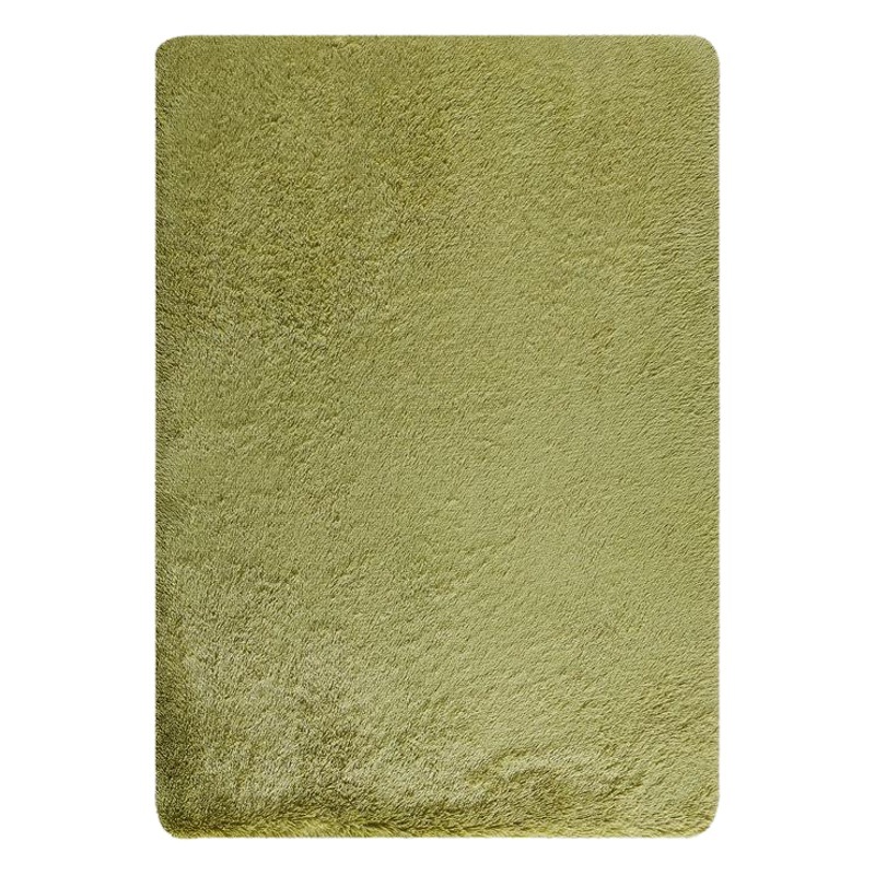 Venta al por mayor de felpa gruesa sala de estar dormitorio corbata-teñido seda alfombra de piso estera puerta baño cocina piso alfombra