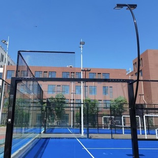 Panoramic Panel Tennis Court Padel Tennis Court Factory Wholesale Provided Padel