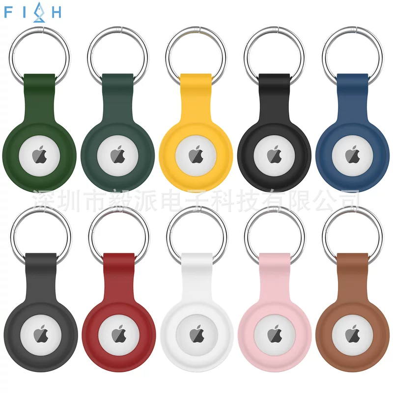 Yipai Electronics подходит для защитного чехла Airtags, локатор, трекер, против потери, полимерная крышка силиконовая, запас