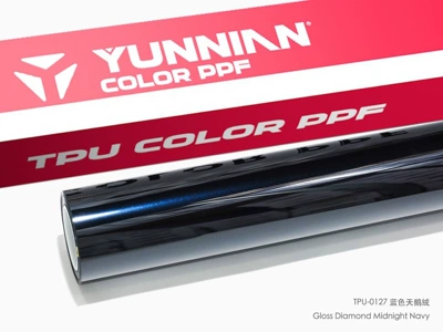 Auto Color Change Film: crystal TPU car color change - tpu-blue-velvet-suitable-for-both-wet-and-dry-use-15215m
