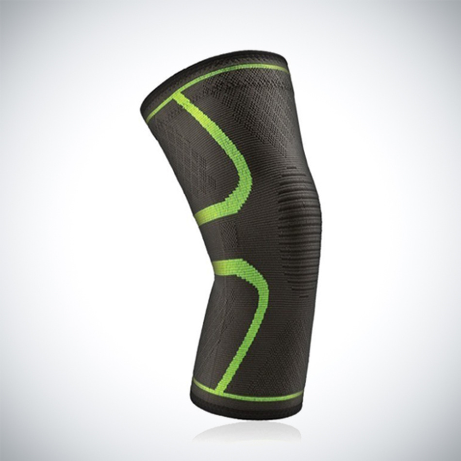 Deportes rótula hombres y mujeres baloncesto corriendo montañismo en cuclillas al aire libre fitness polainas antideslizante cálido rótula deportes equipo de protección