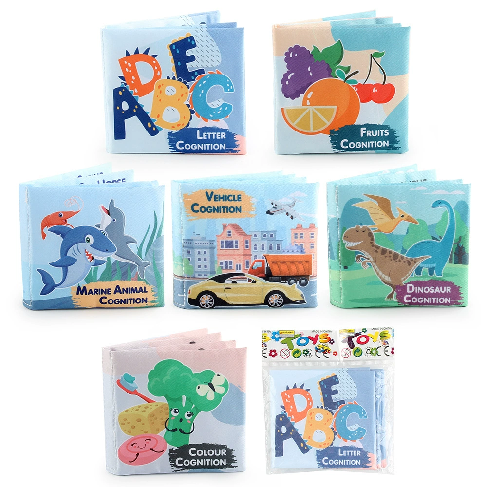 ( ), marine cloth book, toy, can't tear, early education, training