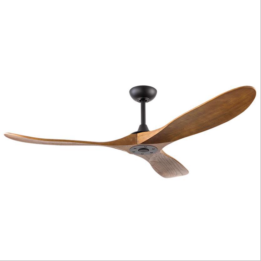 (Cross-border trading), air fan from natural wood for commercial use, 60 inch 5