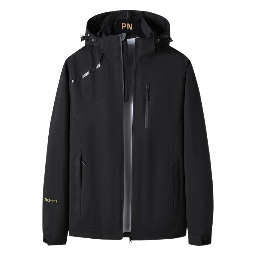 Primavera de una sola capa delgada chaqueta de cáscara suave de los hombres a prueba de viento impermeable rompevientos más tamaño chaqueta al aire libre chaqueta Montañismo Deportes