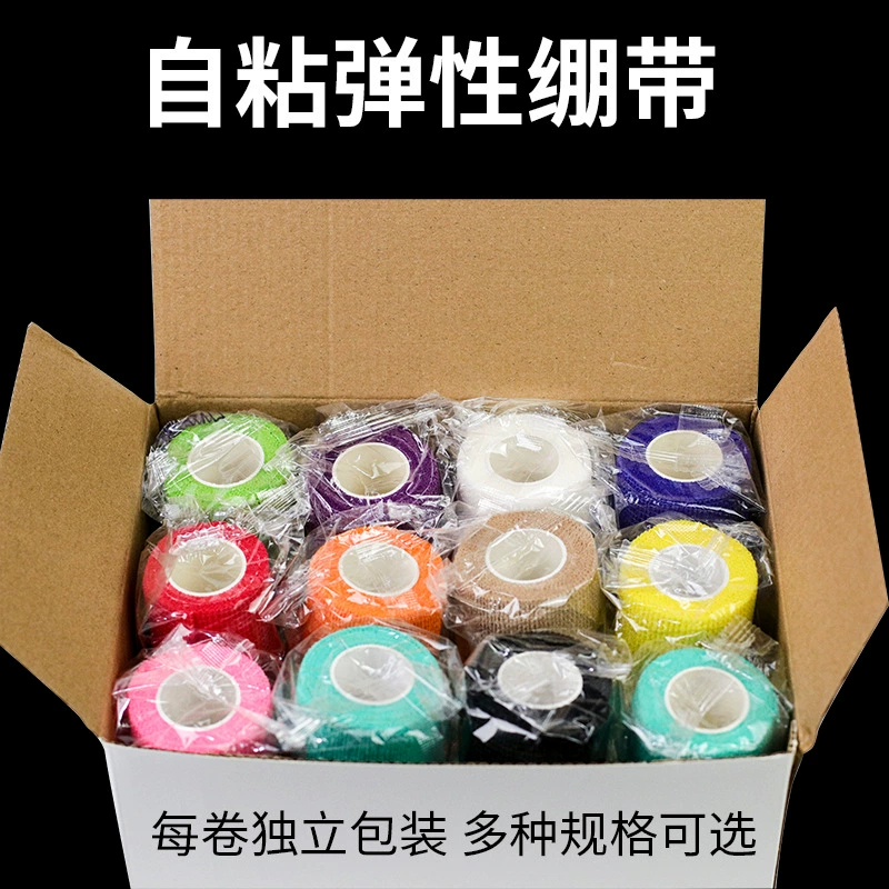 Самоклеящаяся нетканая повязка для защиты в спорте на открытом воздухе, универсальная легкая защитная лента для баскетбола и футбола, для международной торговли