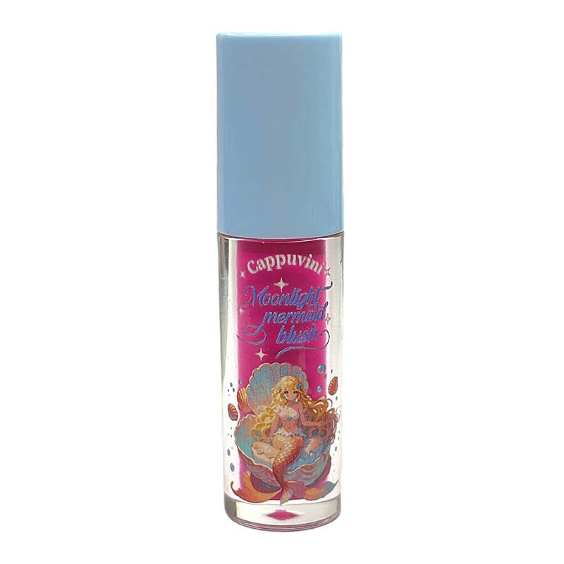Cappuvini rubor líquido rubor mate rubor líquido de baja saturación maquillaje de belleza color hinchado monocromo maquillaje transfronterizo