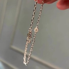 网红同款泡泡钻手链女简约百搭小众个性百搭气质时尚不掉色手饰品