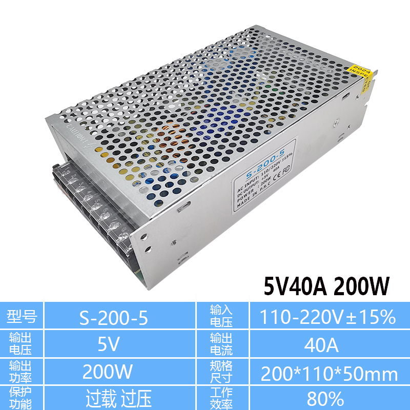 220 rdc24v fuente de alimentación de conmutación 5v12v monitoreo 2a3a5a10a20a33as-350 250 / 500 / 400w