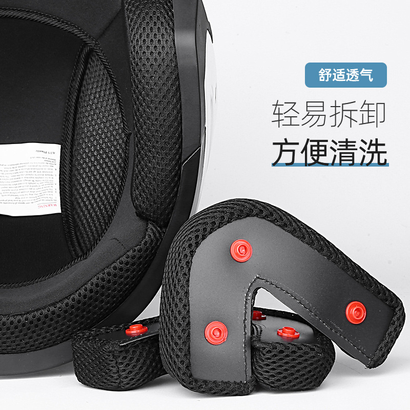 [Oferta especial] 730 nuevo casco de motocicleta casco de motocicleta casco de doble lente